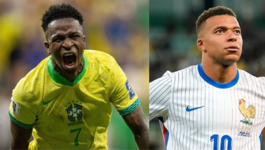 Brasil e França se enfrentam em duelo de gigantes nesta quinta-feira (26)