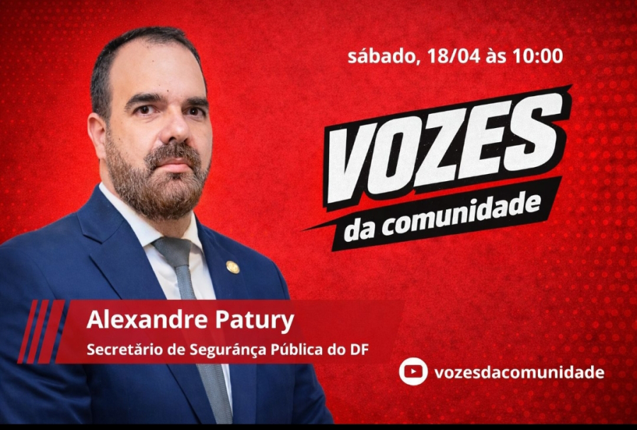 Vozes da Comunidade entrevistará o secretário de Segurança neste sábado (18) e abrirá espaço para participação popular