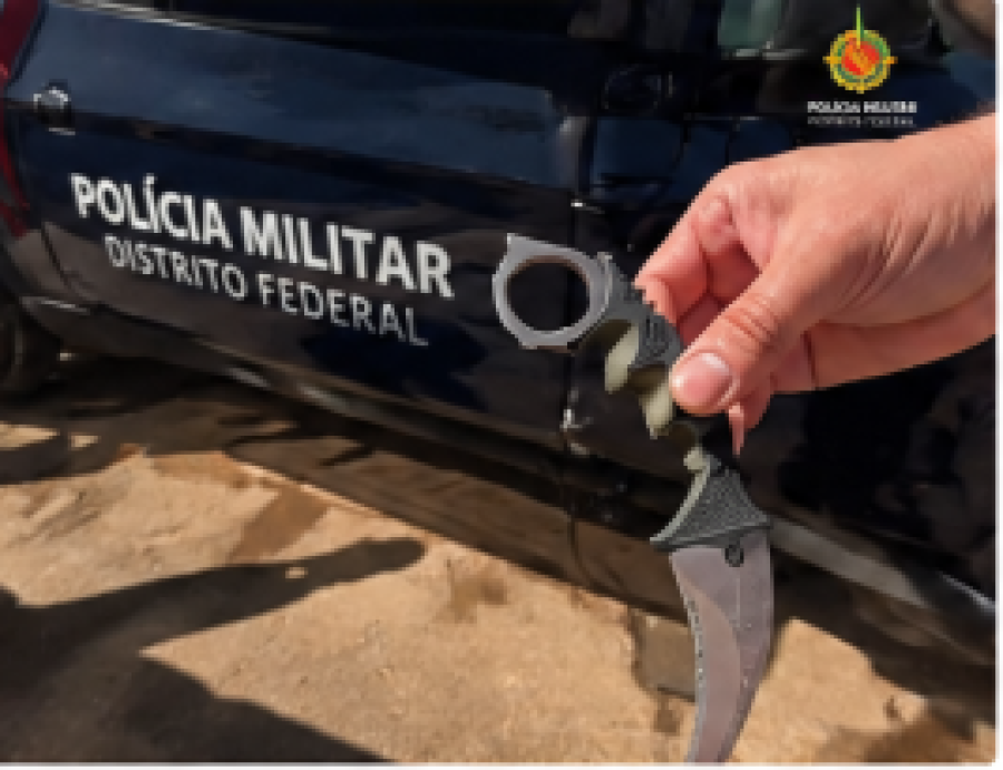 PMDF apreende adolescente por tentativa de feminicídio após ataque brutal à ex-namorada em São Sebastião