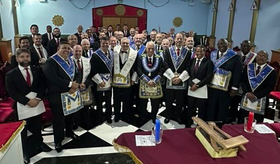 Nova diretoria toma posse na Loja Grão-Mestre José de Melo e Silva no DF