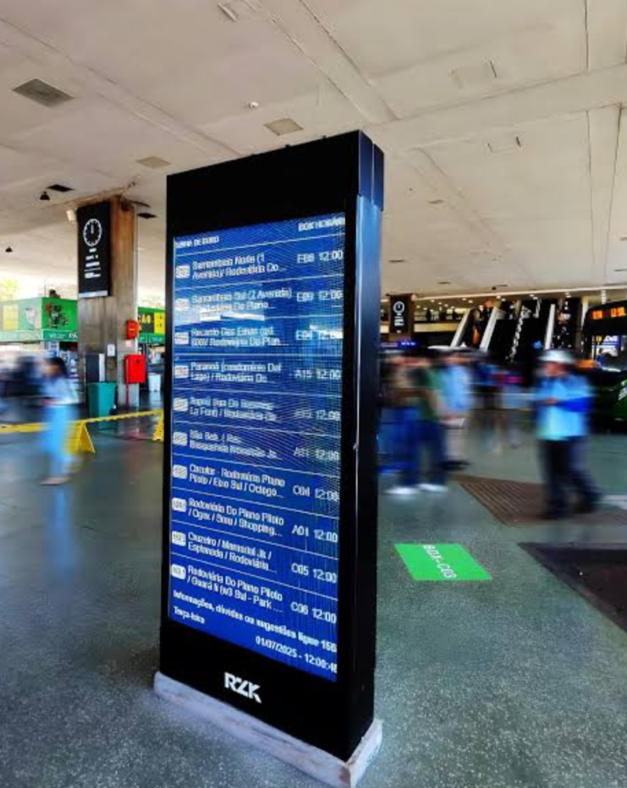 GDF investe em tecnologia para transformar atendimento no principal terminal de ônibus do DF