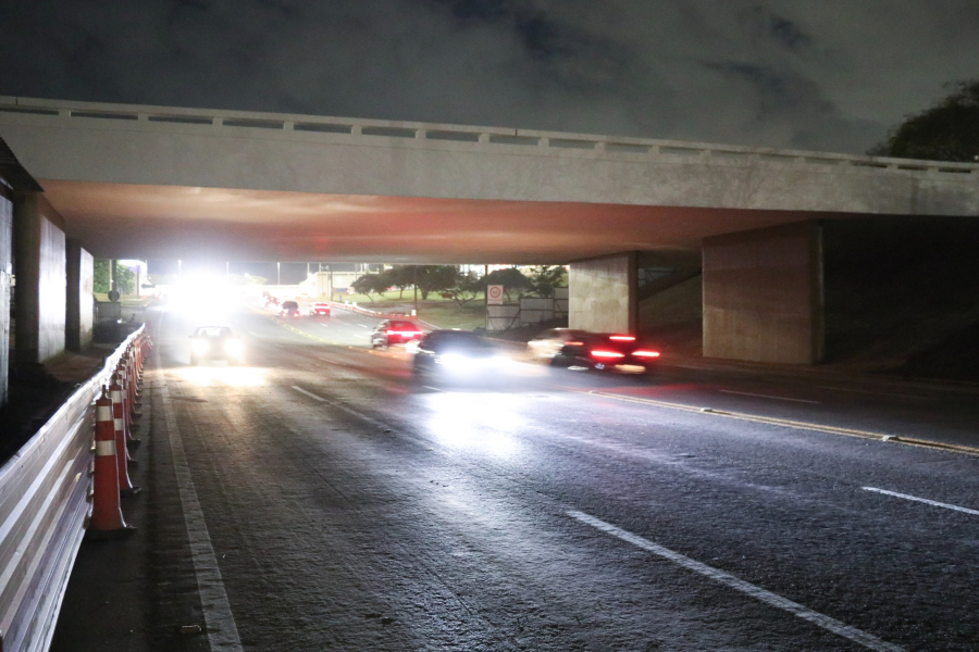 Recuperação de viadutos no Eixão Norte entra na fase final e melhora mobilidade