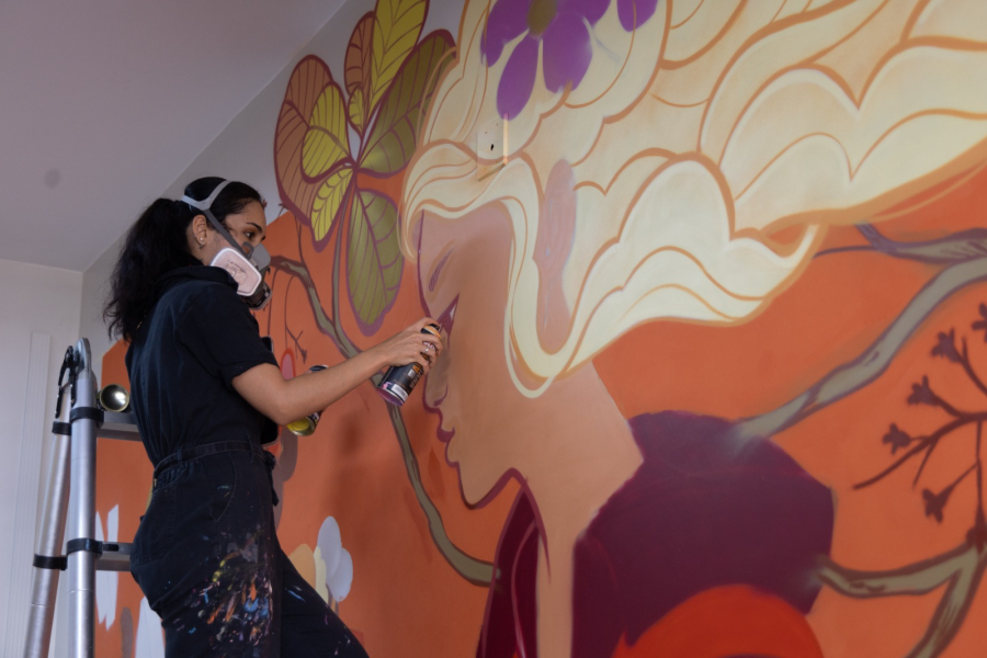 Arte urbana inspira jovens em oficina gratuita de grafite no IFB