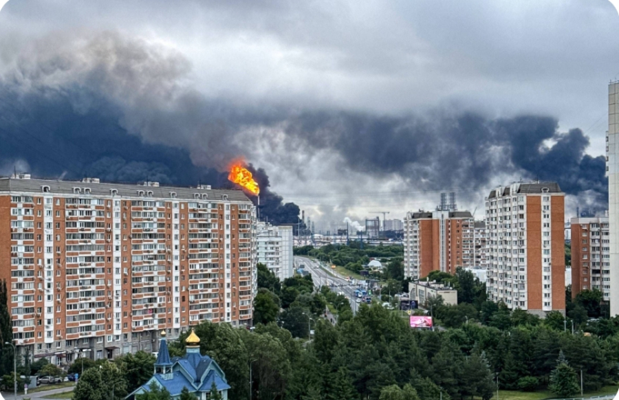 Ucrânia intensifica ofensiva e atinge Moscou em um dos maiores ataques desde o início da guerra