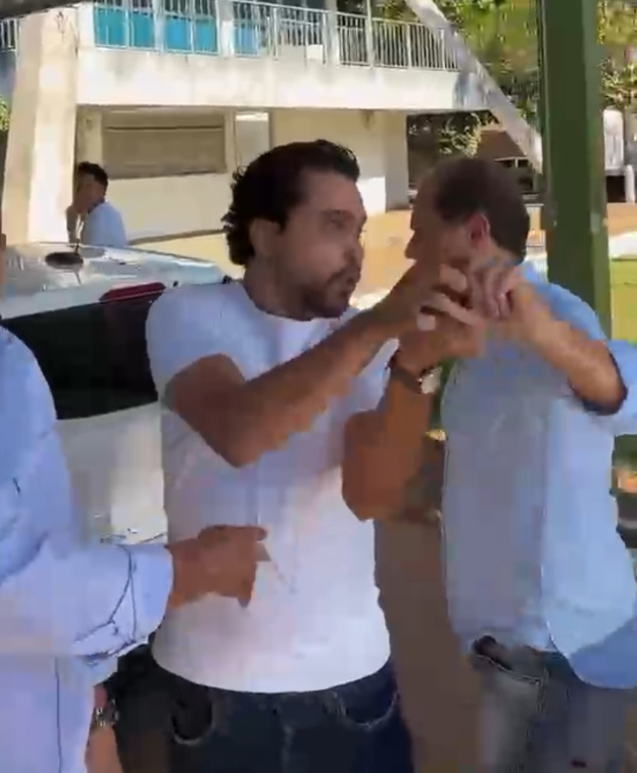Vereador denuncia agressão durante visita de Marconi Perillo e cobra explicações sobre obra paralisada em Nova Glória
