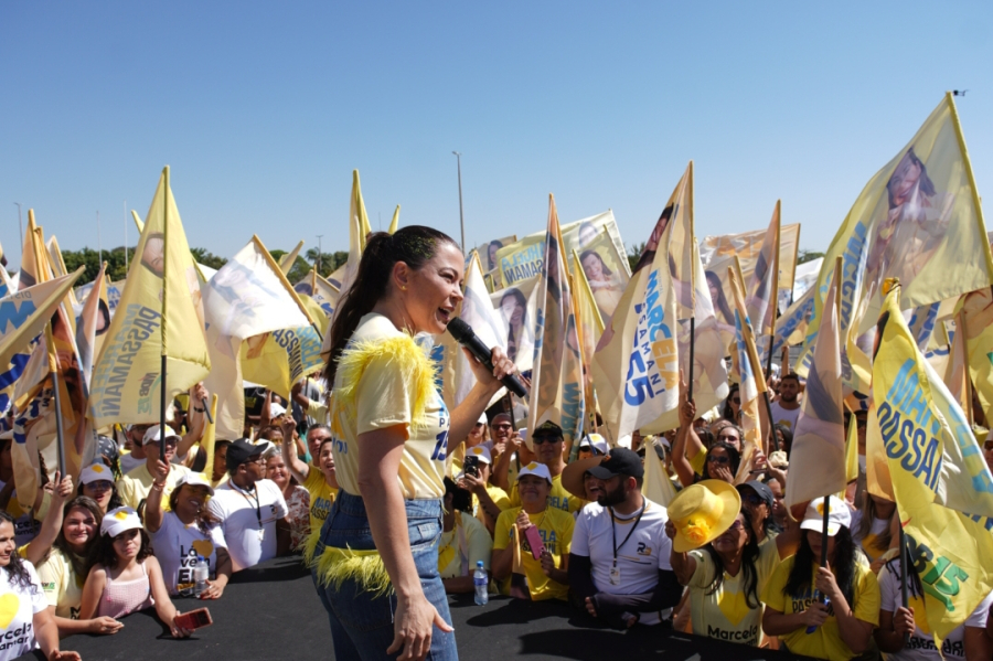 Marcela Passamani reúne mais de 7 mil pessoas e dá início à campanha para a Câmara Legislativa
