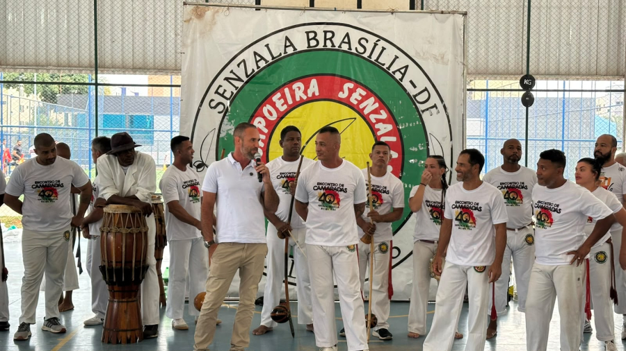 Capoeira ganha força no DF com apoio do GDF e celebração dos 40 anos do Grupo Senzala