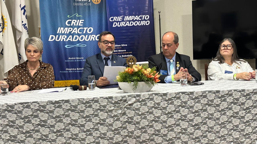Rotary Club de Brasília O Pioneiro amplia agenda social e une lideranças por uma Brasília mais solidária