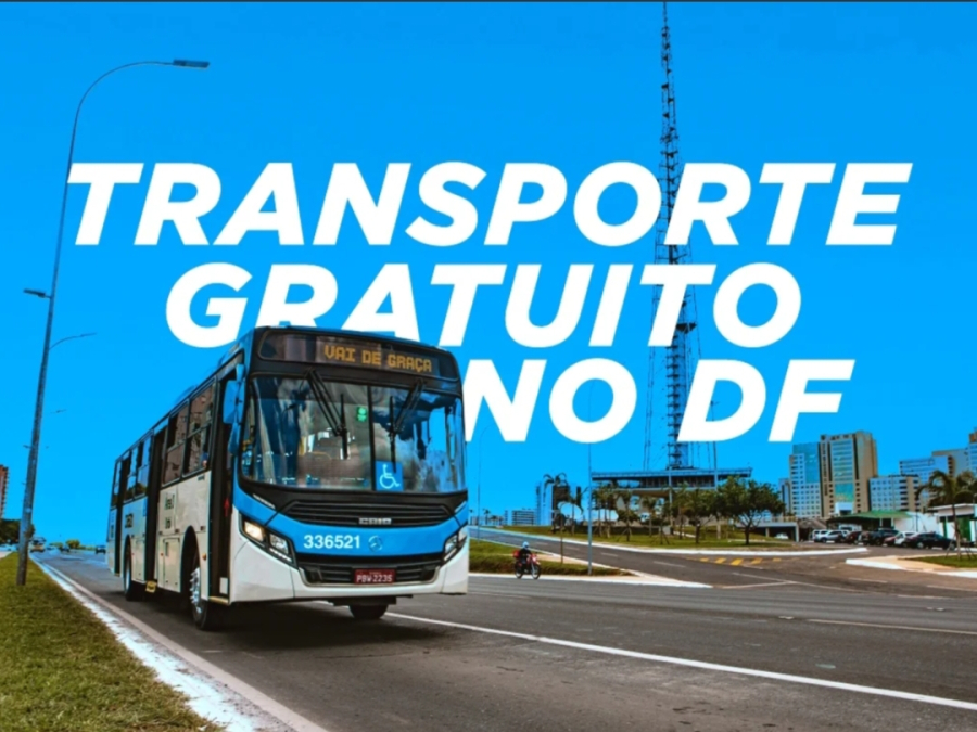 Vai de Graça: programa criado no DF garante transporte gratuito aos domingos e feriados