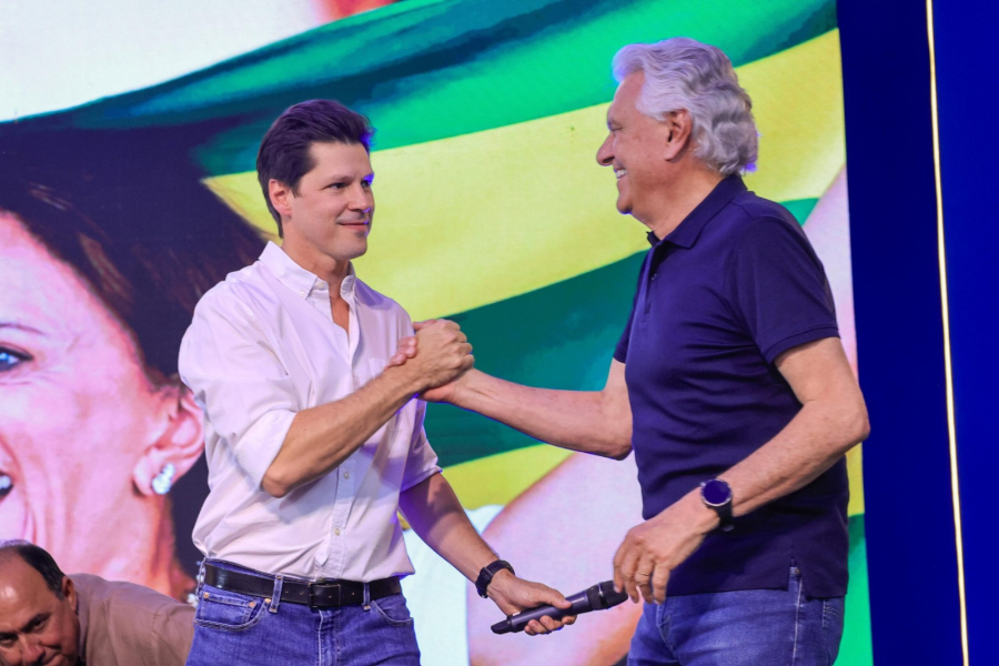 Caiado elogia Daniel Vilela e destaca preparo para governar Goiás e enfatiza “o melhor  governo do Brasil” 