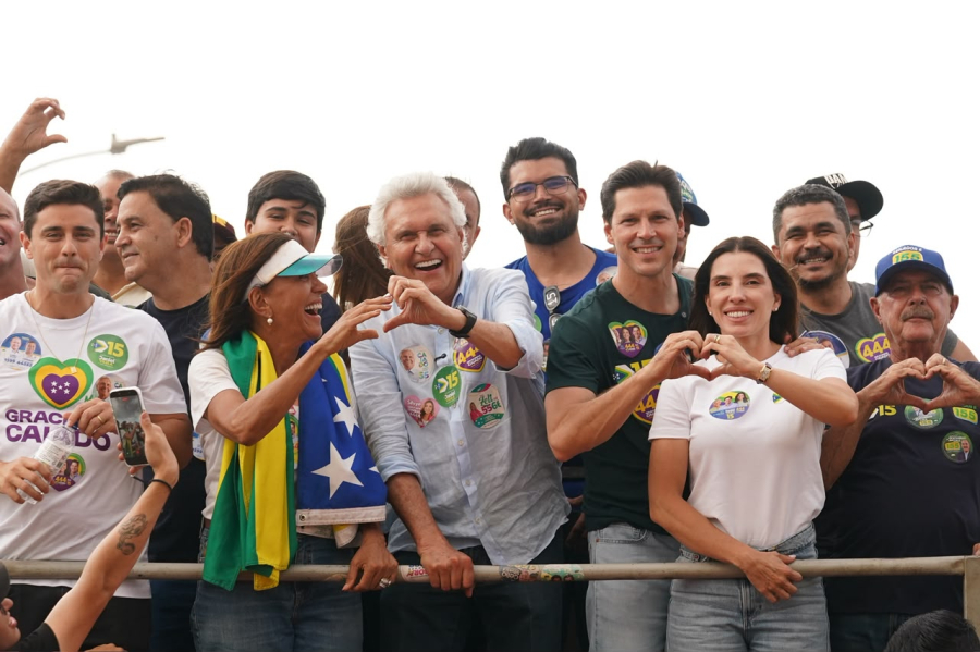 Daniel e Caiado levam força política às ruas do Entorno com aproximadamente 2.500 veículos 
