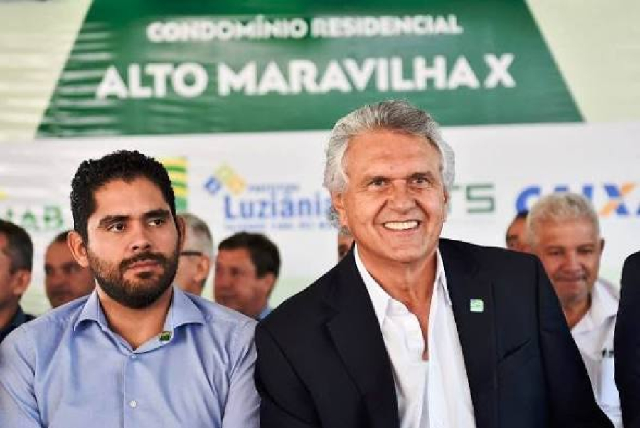 Em mensagem a Santo Antônio do Descoberto, Caiado pede votos para Gracinha e Daniel