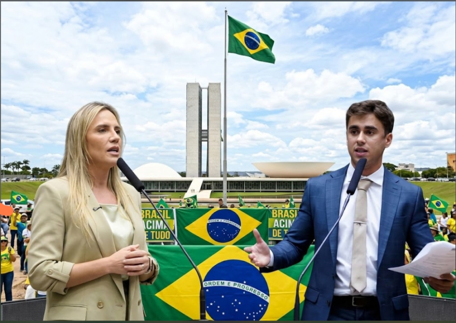 Nikolas Ferreira fecha apoio a Celina e fortalece frente contra o PT no DF