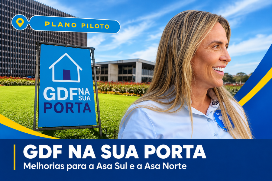 Celina Leão ampliou investimentos no Plano Piloto e levou melhorias à Asa Sul e à Asa Norte
