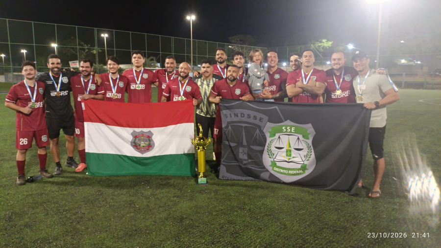 Polícia Civil do DF conquista título em campeonato de Planaltina DF