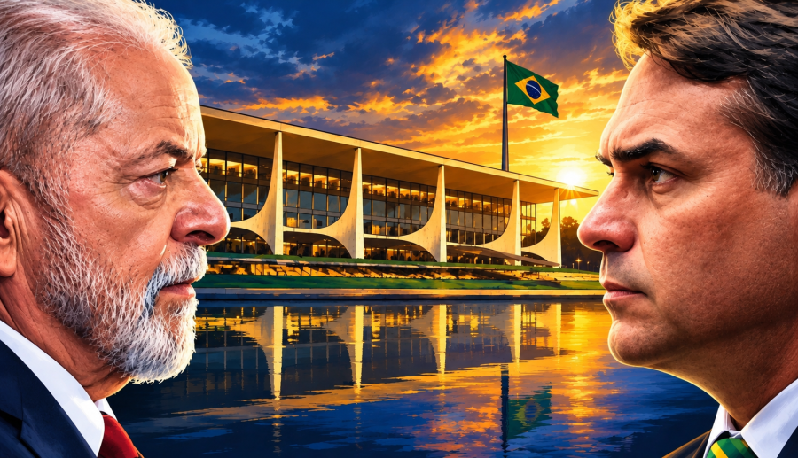 Brasil decide seu futuro nas urnas em disputa acirrada entre Lula e Flávio Bolsonaro