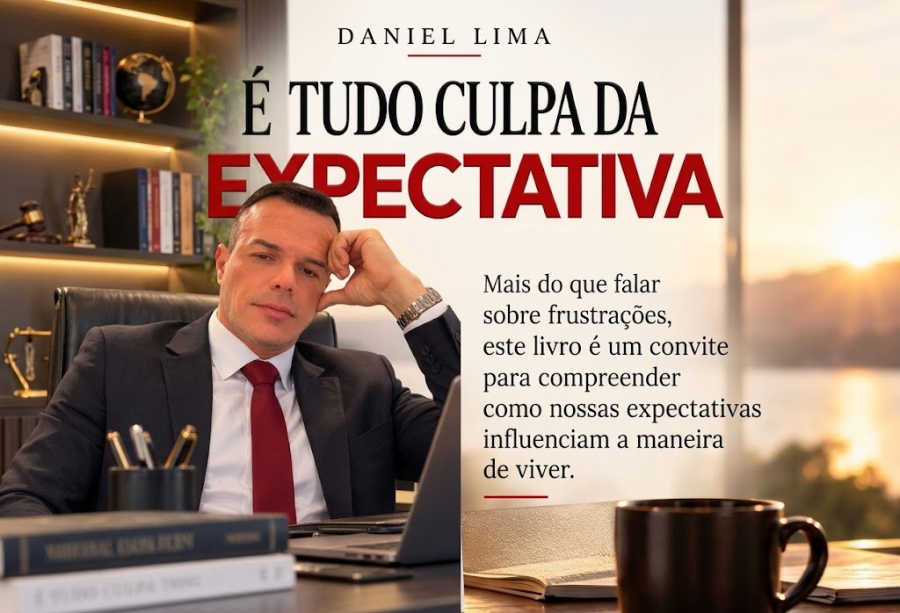 Daniel Lima lança livro sobre expectativas e os desafios das relações humanas